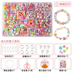 500pcs DIY Handmade Beaded Jewelry Making Kit