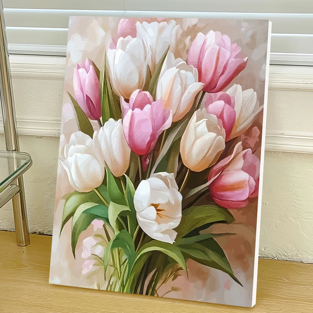 Paint By Number Kit Tulip Design