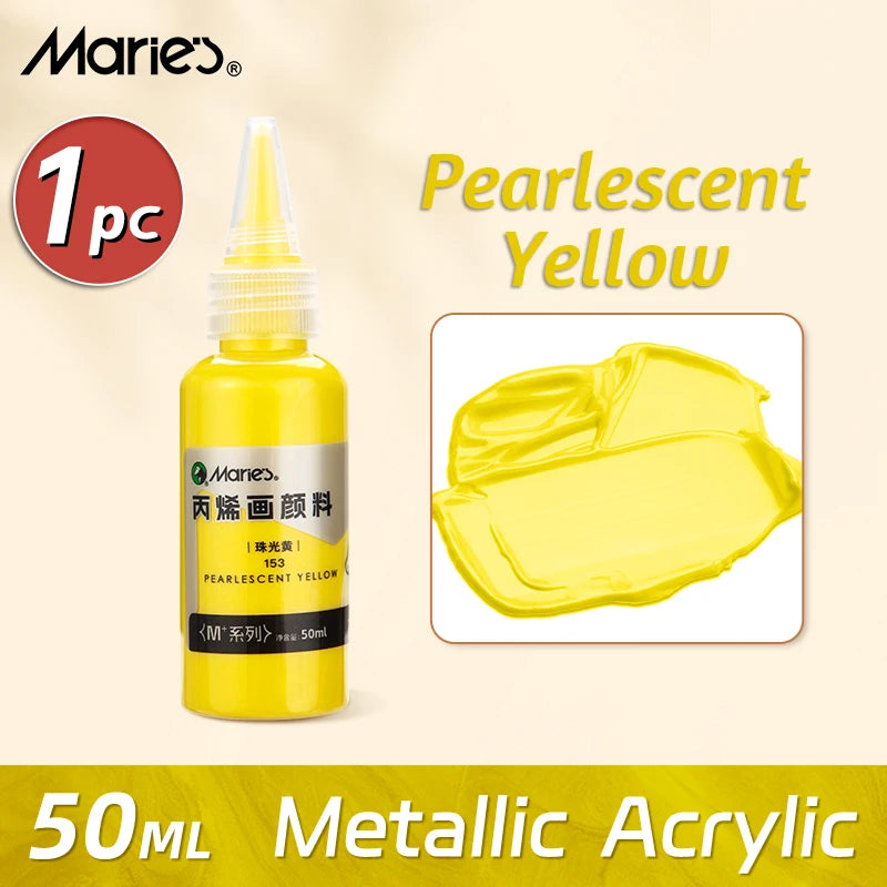 50ml Metallic Acrylic Paint