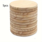 Blank Round Wood Coasters
