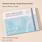 100% Cotton Mini Tearable Paper Book