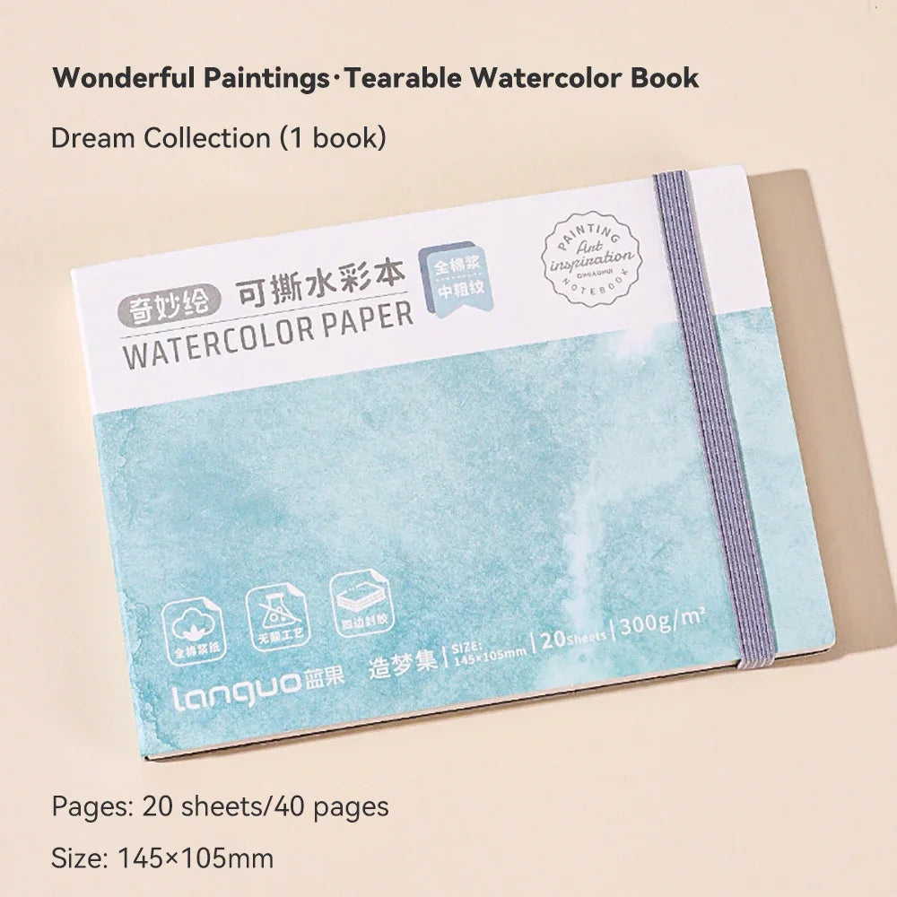 100% Cotton Mini Tearable Paper Book