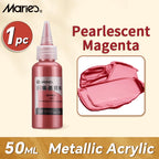 50ml Metallic Acrylic Paint