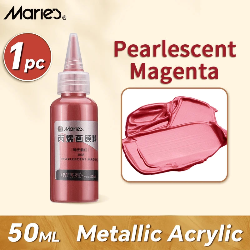 50ml Metallic Acrylic Paint