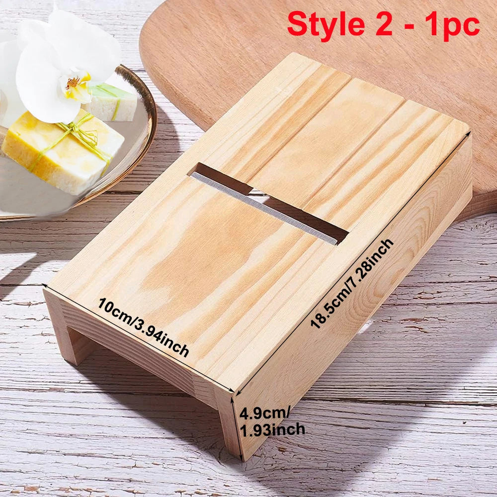 Wooden Planer Adjustable Soap Candle Cutter