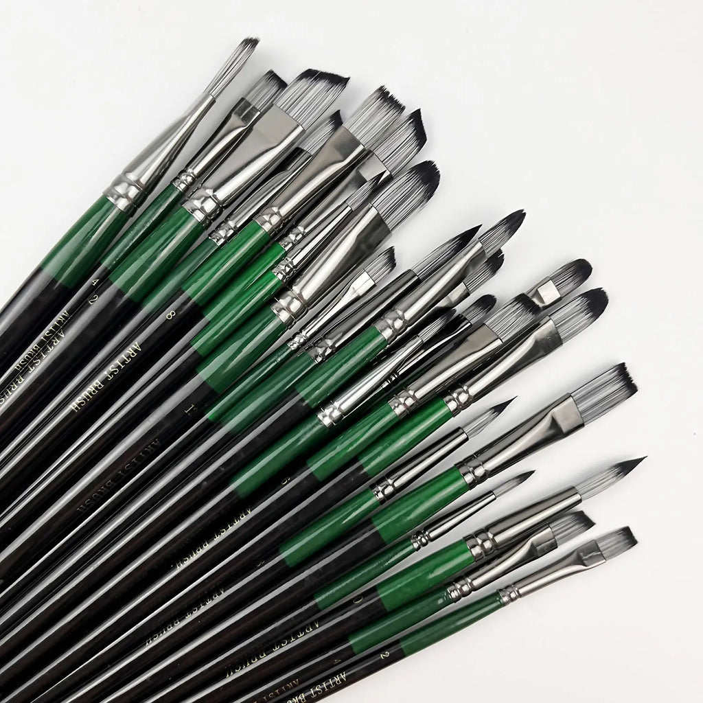 6/24pcs Professional Artist Paint Brush Set