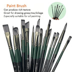 6/24pcs Professional Artist Paint Brush Set