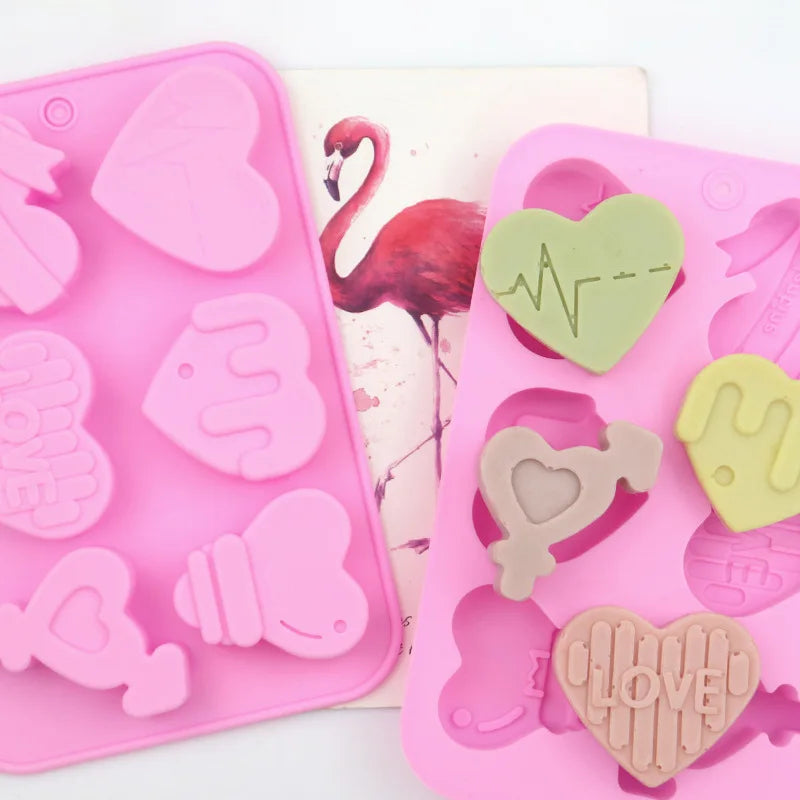 6 Holes Handmade Silicone Mold