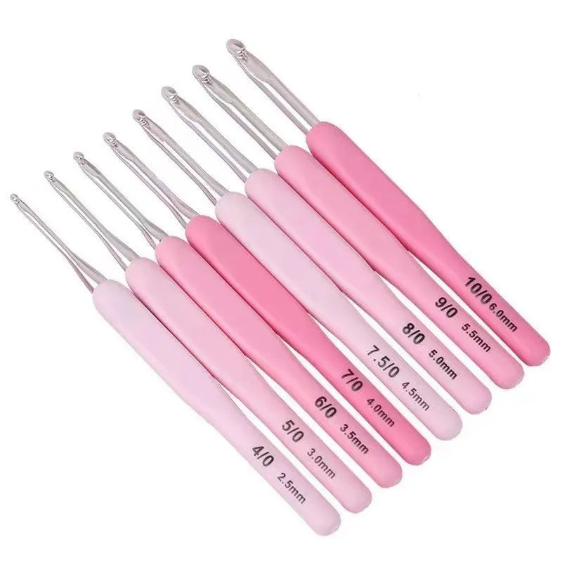 9pcs Crochet Hook Kit