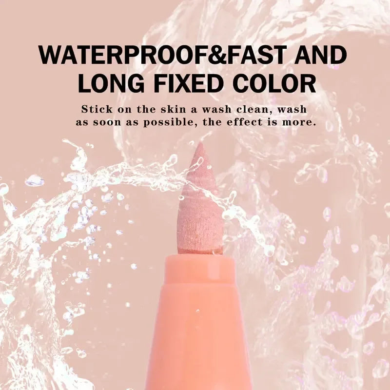 12-24 Skin Color Acrylic Markers Soft Tip