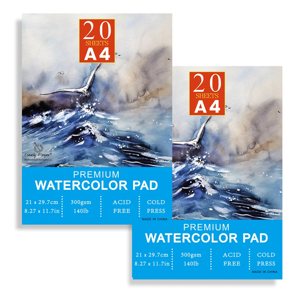 A3/A4/A5 Watercolor Pad