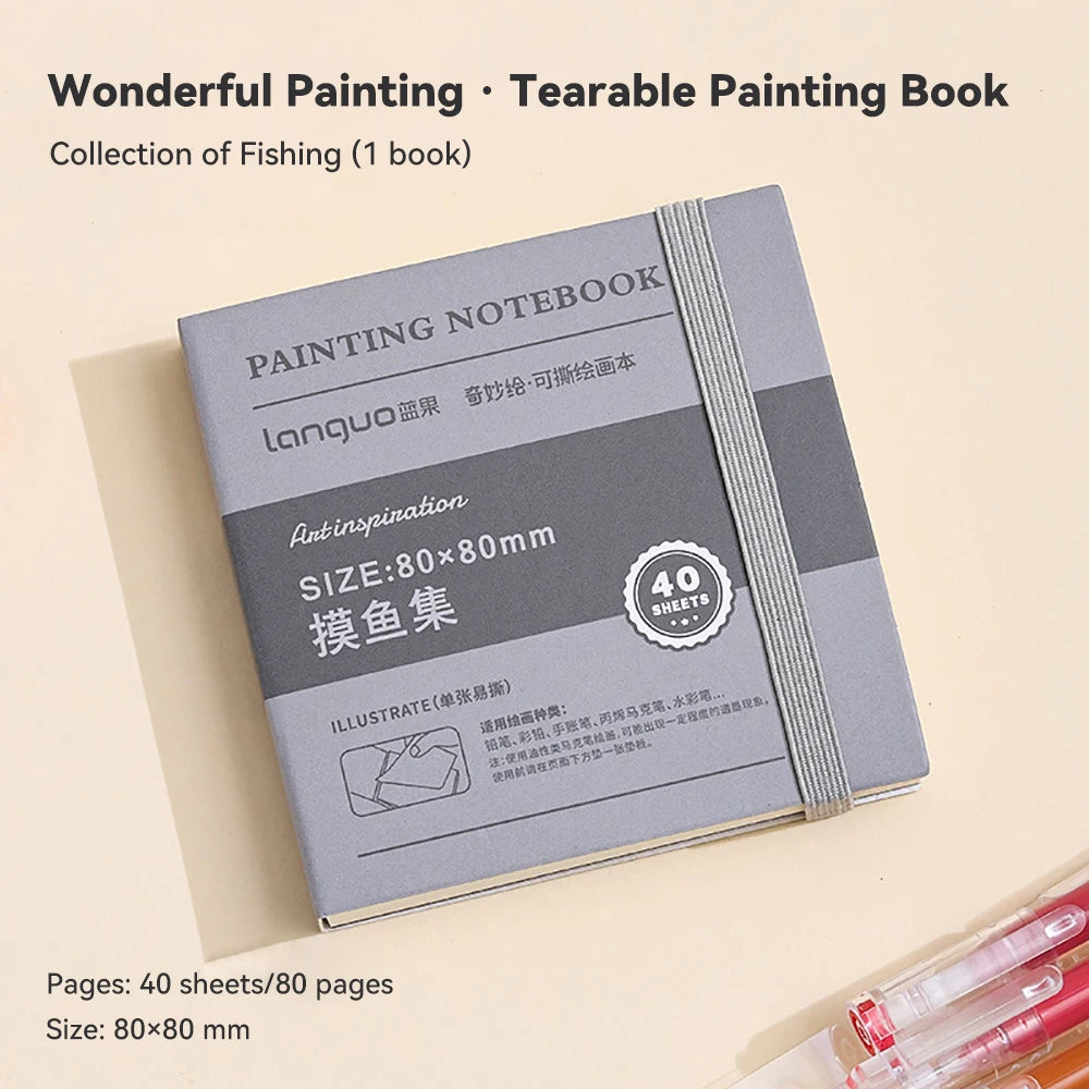 100% Cotton Mini Tearable Paper Book