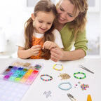 500pcs DIY Handmade Beaded Jewelry Making Kit