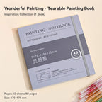 100% Cotton Mini Tearable Paper Book